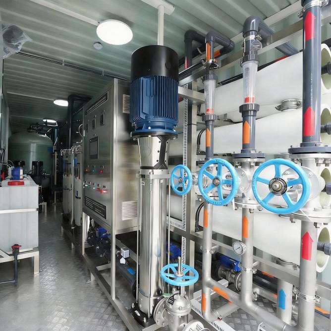 Containerized SWRO Plant