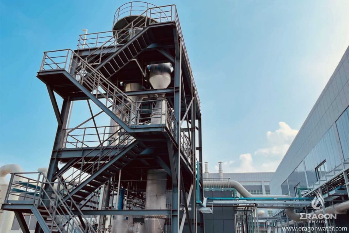 Parc industriel de finition de surface ZLD (usine complète)