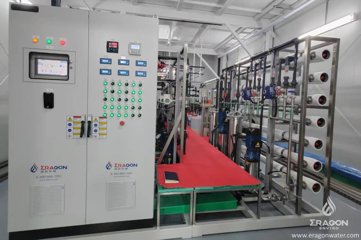 Semiconductor Ultrapure Water System Control Panel